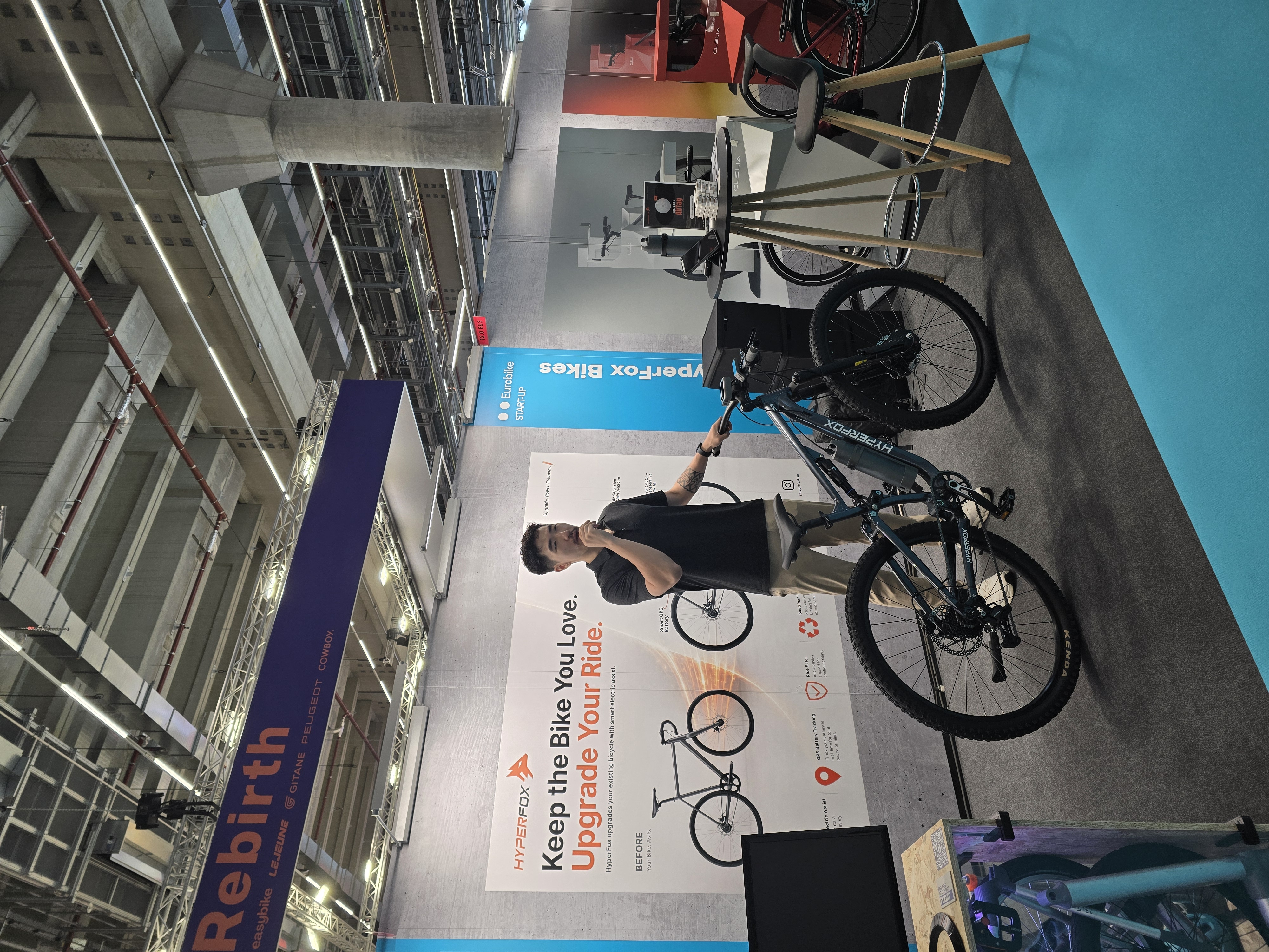 HyperFox booth at EuroBike 2026